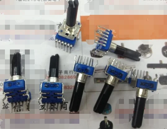 5pcs/lot Mixer potentiometer CH 142 type vertical double A10K C20K handle length 23MMF 6 feet|handle mixer|h 1 |