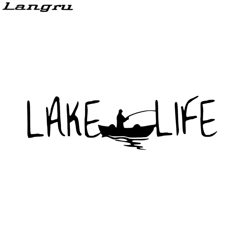 Langru автомобильный Стайлинг Lake Life модные наклейки для рыбалки Декор аксессуары декоративные Jdm
Langru автомобильный Стайлинг Lake Life модные наклейки для рыбалки Декор аксессуары декоративные Jdm