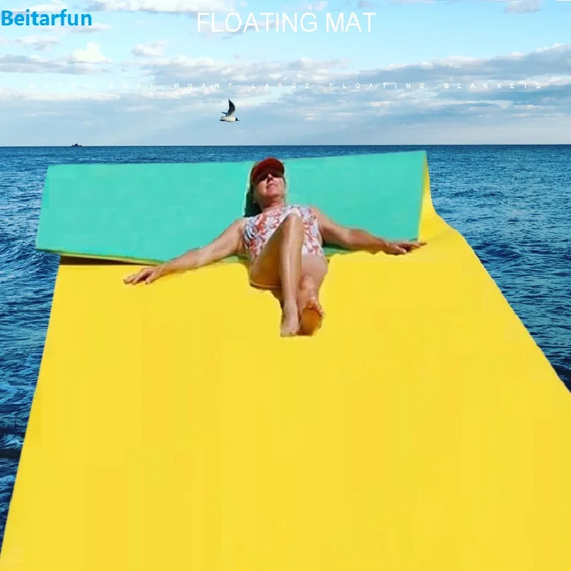 Beitarfun New floating mat Water blanket floating water bed pad view seaborne the softest water float mats Pool Float Foam toys
Beitarfun New floating mat Water blanket floating water bed pad view seaborne the softest water float mats Pool Float Foam toys