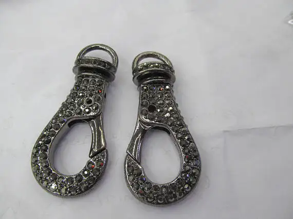 12pcs 10-60mm Micro Crystal Pave Diamond Clasps Jewelry Clasp Gunmetal Silver Rose Gold hematite Jewelry clasps
12pcs 10-60mm Micro Crystal Pave Diamond Clasps Jewelry Clasp Gunmetal Silver Rose Gold hematite Jewelry clasps