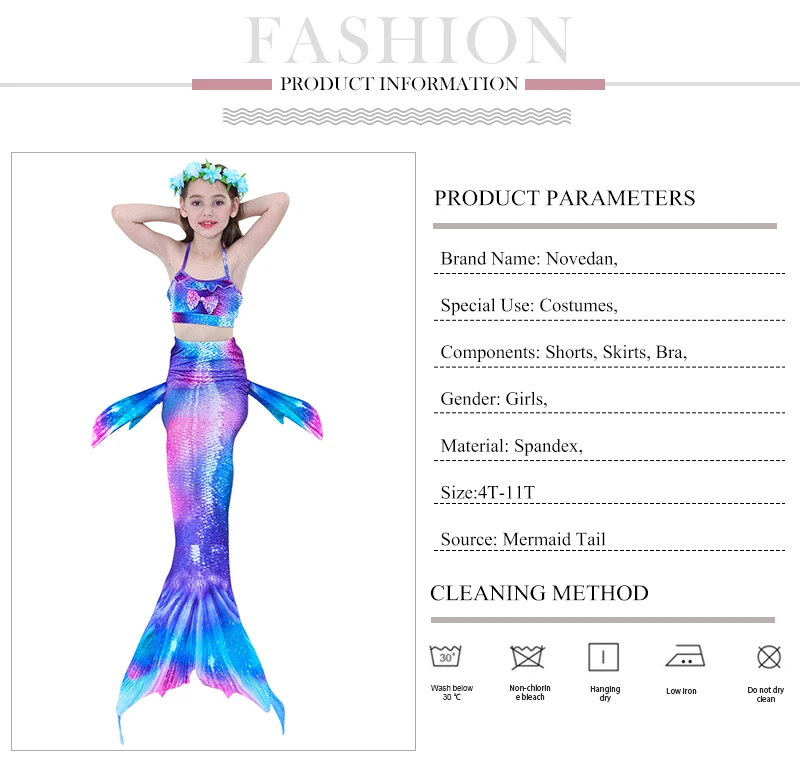 New 2019 Kids Girls Mermaid Tails with Fin Swimsuit Bikini Bathing Suit Dress for Girls With Flipper Monofin For Swim
New 2019 Kids Girls Mermaid Tails with Fin Swimsuit Bikini Bathing Suit Dress for Girls With Flipper Monofin For Swim