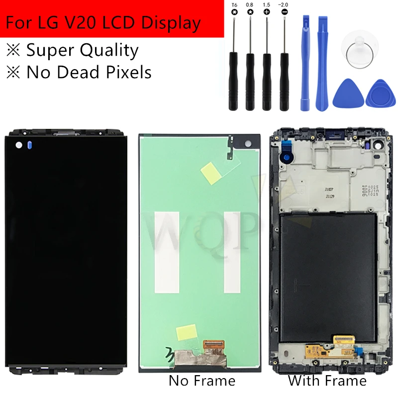 Super quality lcd For LG V20 LCD Display VS995 VS996 LS997 H910 Touch Screen Digitizer Assembly With Frame Repair Parts
Super quality lcd For LG V20 LCD Display VS995 VS996 LS997 H910 Touch Screen Digitizer Assembly With Frame Repair Parts