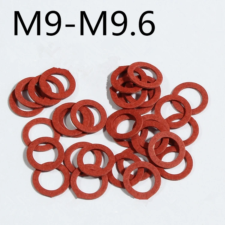 100pcs Steel Flat Pad Insulation Washers Red Paper gasket M9-M9.6 insulation washer Thickness 0.5/0.7/0.8mm
100pcs Steel Flat Pad Insulation Washers Red Paper gasket M9-M9.6 insulation washer Thickness 0.5/0.7/0.8mm