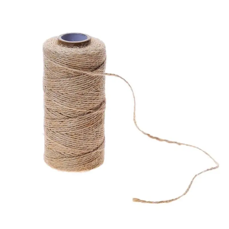 50/80/100M Natural Jute Woven Hemp Rope Gift Box Photo Frame String Rope Craft DIY Wedding Favors Wraps Decoration Ornament
50/80/100M Natural Jute Woven Hemp Rope Gift Box Photo Frame String Rope Craft DIY Wedding Favors Wraps Decoration Ornament
