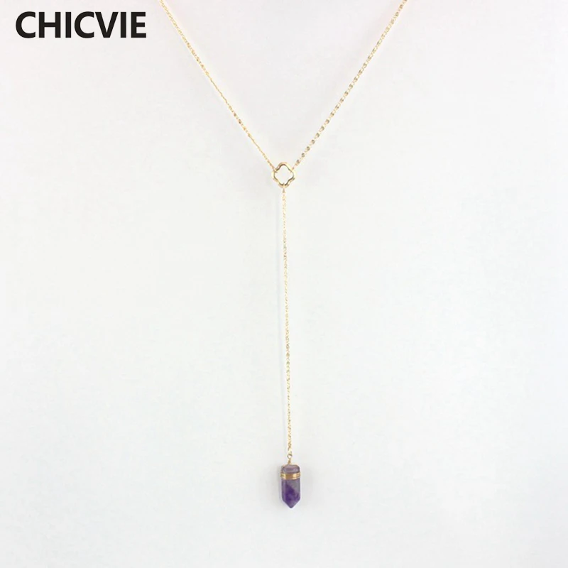 CHICVIE Vintage Gold Color Statement Necklace for Women Natural Stone Necklaces & Pendants Jewelry SNE160192
CHICVIE Vintage Gold Color Statement Necklace for Women Natural Stone Necklaces & Pendants Jewelry SNE160192