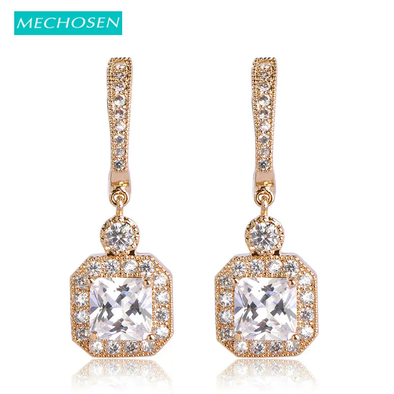 MECHOSEN Top Quality Rhinestone Earrings Gold Color AAA Zirconia Copper Brinco Bijuterias Bridal Jewelry Delicate Gift For Women
MECHOSEN Top Quality Rhinestone Earrings Gold Color AAA Zirconia Copper Brinco Bijuterias Bridal Jewelry Delicate Gift For Women