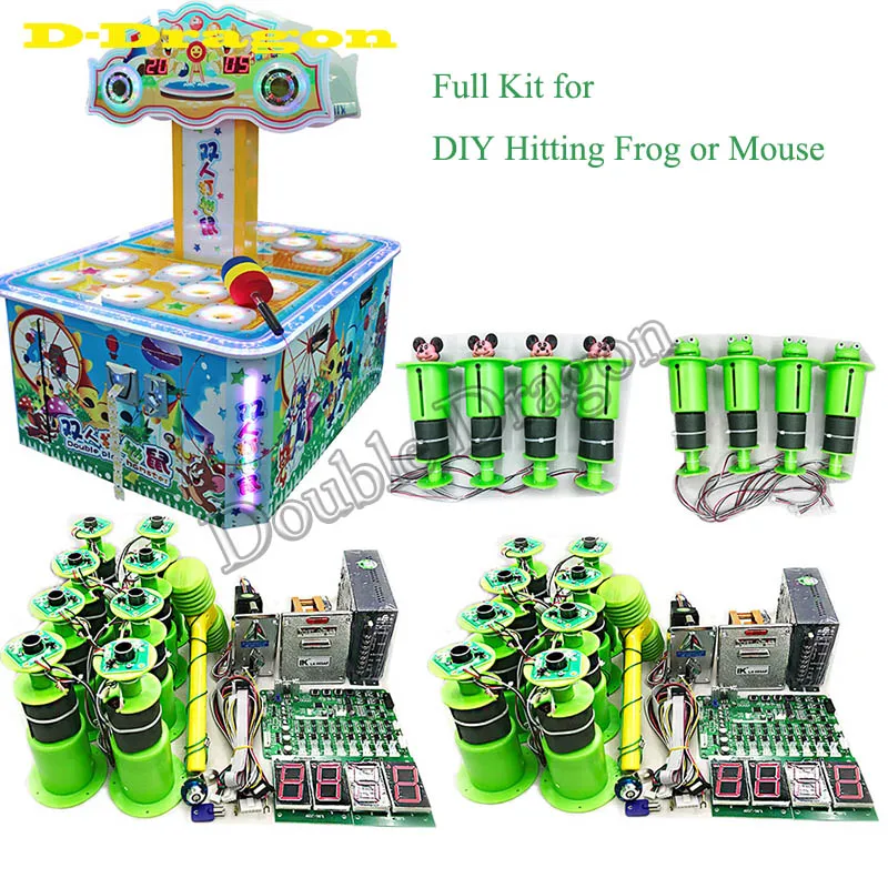 2 Set Full DIY Kit Replacement Spare Parts For Hitting Frog Hitting Mouse Machine Arcade Game Machine Coin Operated Slot Games
2 Set Full DIY Kit Replacement Spare Parts For Hitting Frog Hitting Mouse Machine Arcade Game Machine Coin Operated Slot Games