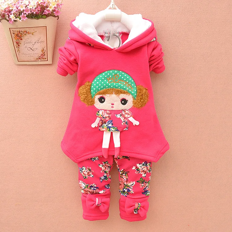 baby girls Tracksuits Plus Velvet 2 piece set wool Children's winter Clothes Hoodies Jacket Coat Flower leggings Clothes Sets
baby girls Tracksuits Plus Velvet 2 piece set wool Children's winter Clothes Hoodies Jacket Coat Flower leggings Clothes Sets