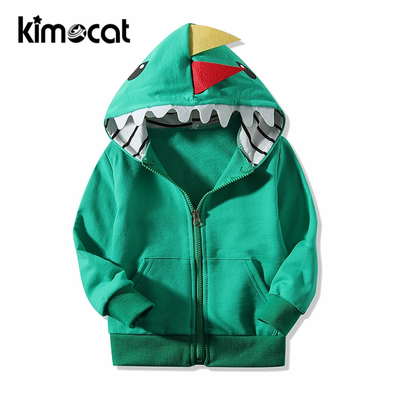 Kimocat Детский свитер аллигатора с длинным рукавом с капюшоном весна-осень тонкое пальто для мальчиков одежда детская одежда Moletom Infantil Jacket
Kimocat Детский свитер аллигатора с длинным рукавом с капюшоном весна-осень тонкое пальто для мальчиков одежда детская одежда Moletom Infantil Jacket