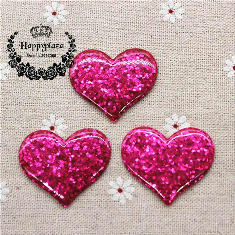 10pcs Kawaii Resin Glitter Filled Hot Pink Heart Flatback Cabochon Art Supply Decoration Charm Craft DIY,31*37mm
10pcs Kawaii Resin Glitter Filled Hot Pink Heart Flatback Cabochon Art Supply Decoration Charm Craft DIY,31*37mm