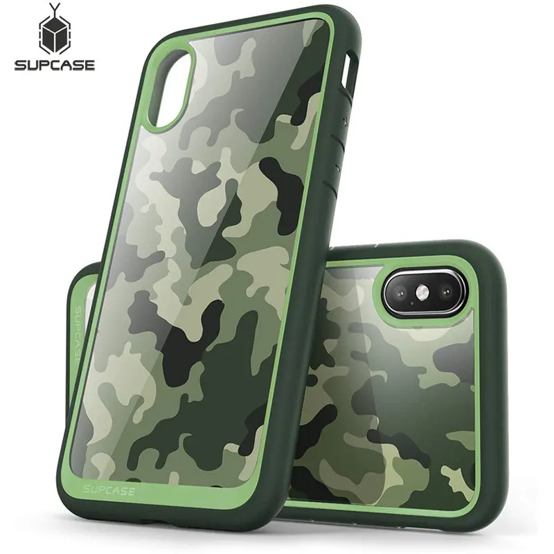 SUPCASE For iphone X XS Case UB Style Premium Hybrid Protective Case TPU Bumper+Back Cover For iphone X Xs 5.8 inch (Camo/Green)
SUPCASE For iphone X XS Case UB Style Premium Hybrid Protective Case TPU Bumper+Back Cover For iphone X Xs 5.8 inch (Camo/Green)