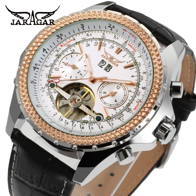 Original Watch JARAGAR Men's Classic Factory Shop Top Quality Automatic Self-winding Calendar Leather Watches JAG070M3T2
Original Watch JARAGAR Men's Classic Factory Shop Top Quality Automatic Self-winding Calendar Leather Watches JAG070M3T2
