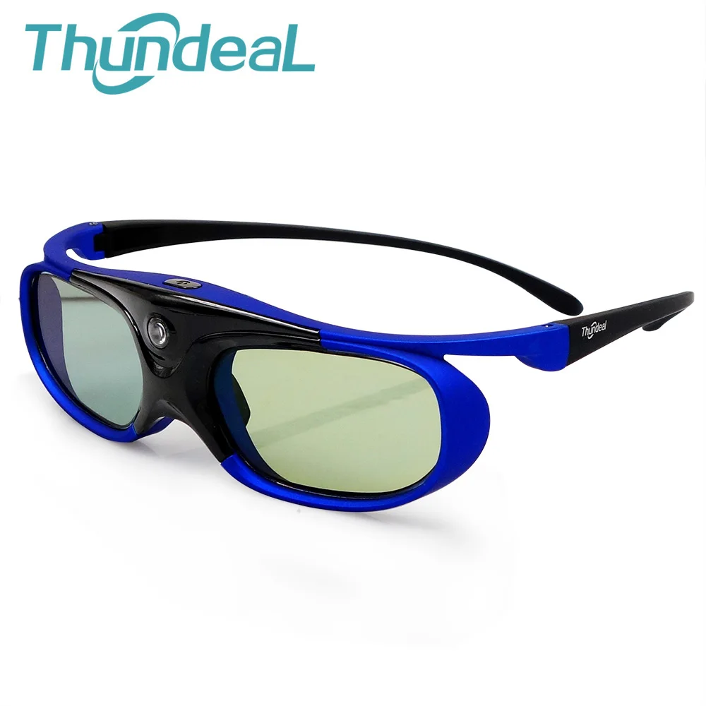 Thundeal DLP проектор 3D очки с активным затвором Батарея Универсальный 96 144 Гц для Philips