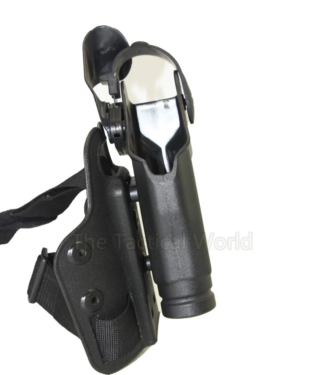 Tactical Puttee Thigh Leg Gun Holster With Light Bearing Wrap-around Plateform Universal Holster For SIG P220 226 229
Tactical Puttee Thigh Leg Gun Holster With Light Bearing Wrap-around Plateform Universal Holster For SIG P220 226 229