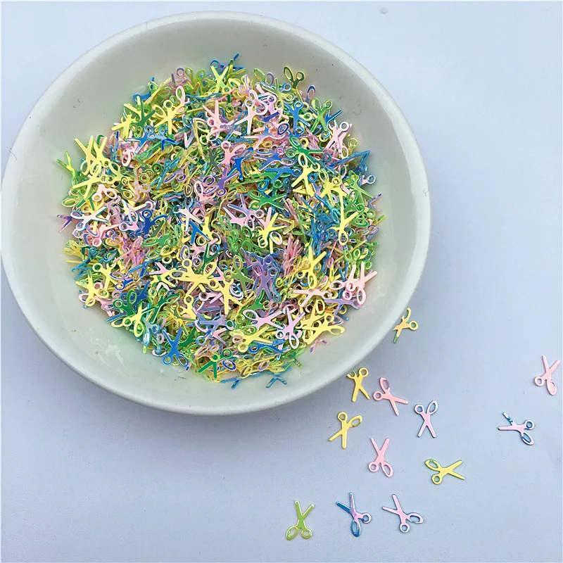 10g/Pack Mixed Colors 7mm Scissors Shape Loose Sequins Paillettes Nails Art Manicure Material,Wedding Decoration Confetti Craft
10g/Pack Mixed Colors 7mm Scissors Shape Loose Sequins Paillettes Nails Art Manicure Material,Wedding Decoration Confetti Craft