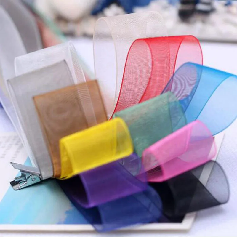 50 Yards 40 mm Width Silk Organza Lace Chiffon Ribbons Sewing Tool Tape Ruban DIY Handmade Accessories For Hearwear Making
50 Yards 40 mm Width Silk Organza Lace Chiffon Ribbons Sewing Tool Tape Ruban DIY Handmade Accessories For Hearwear Making