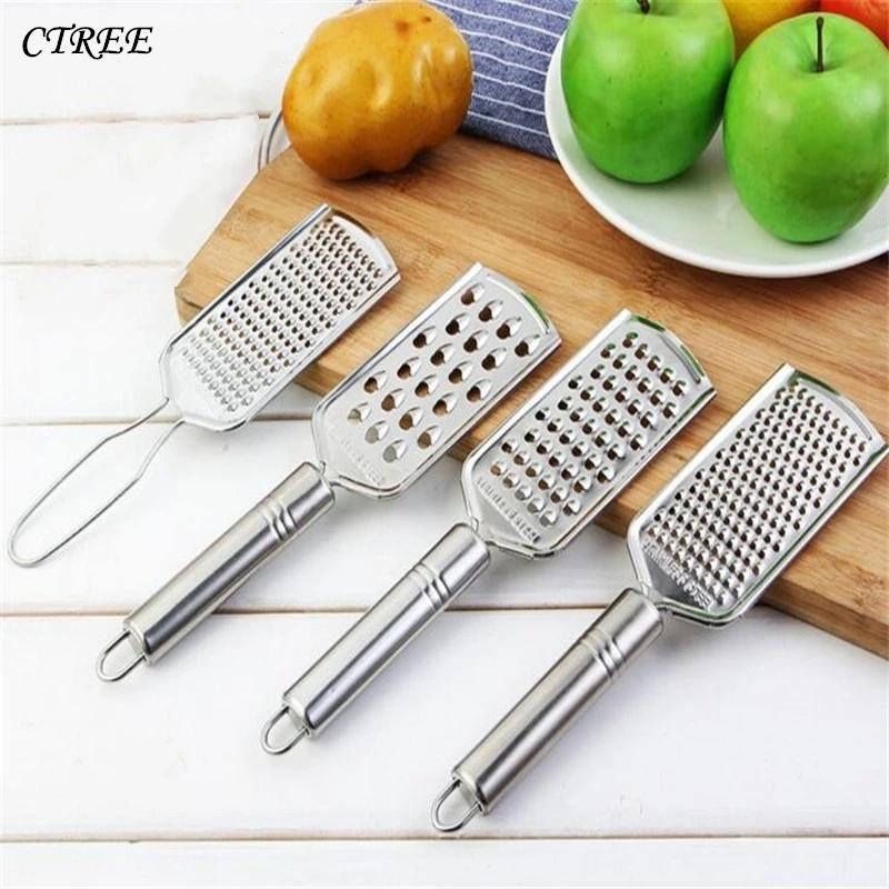 CTREE 3 Style High Quality Rectangle Stainless Steel Cheese Grater Tool Chocolate Lemon Zester Fruit Peeler Kitchen Gadgets C471
CTREE 3 Style High Quality Rectangle Stainless Steel Cheese Grater Tool Chocolate Lemon Zester Fruit Peeler Kitchen Gadgets C471