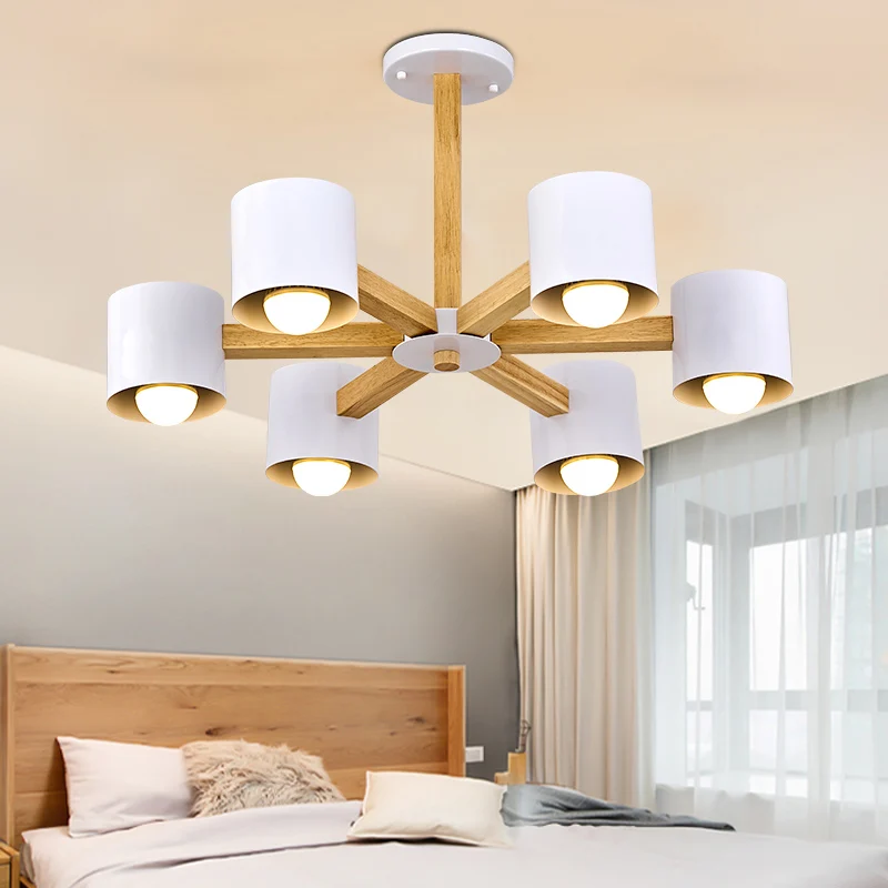 LED Macaron chandelier Nordic macaron chandelier simple modern wood chandelier lamp Japanese style solid wood bedroom lamp
LED Macaron chandelier Nordic macaron chandelier simple modern wood chandelier lamp Japanese style solid wood bedroom lamp