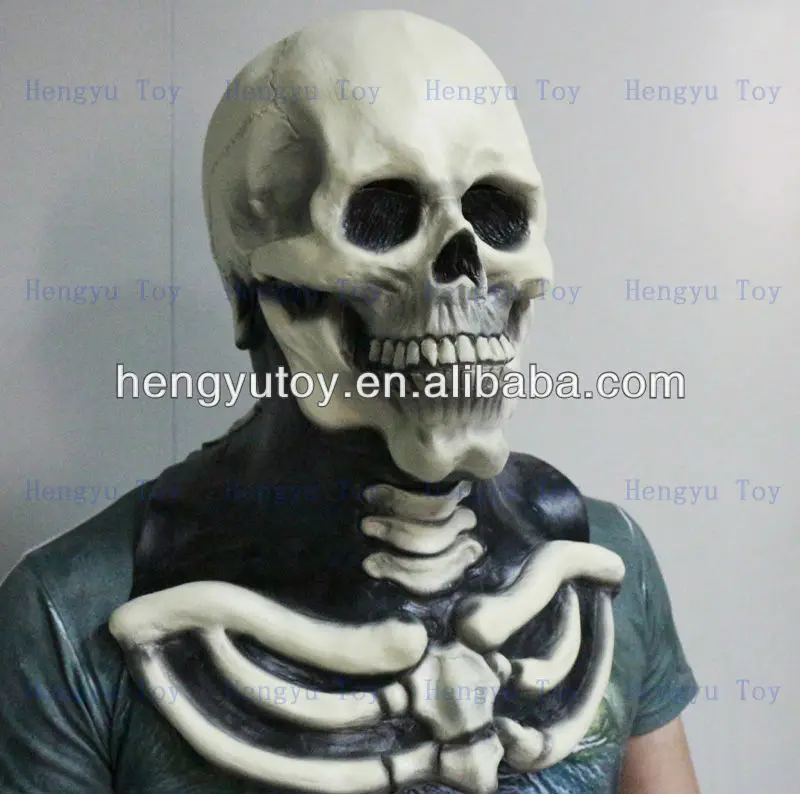 Deluxe Quality Trustworthy Latex Skull Head Mask Halloween Costume Party skeleton Mask
Deluxe Quality Trustworthy Latex Skull Head Mask Halloween Costume Party skeleton Mask