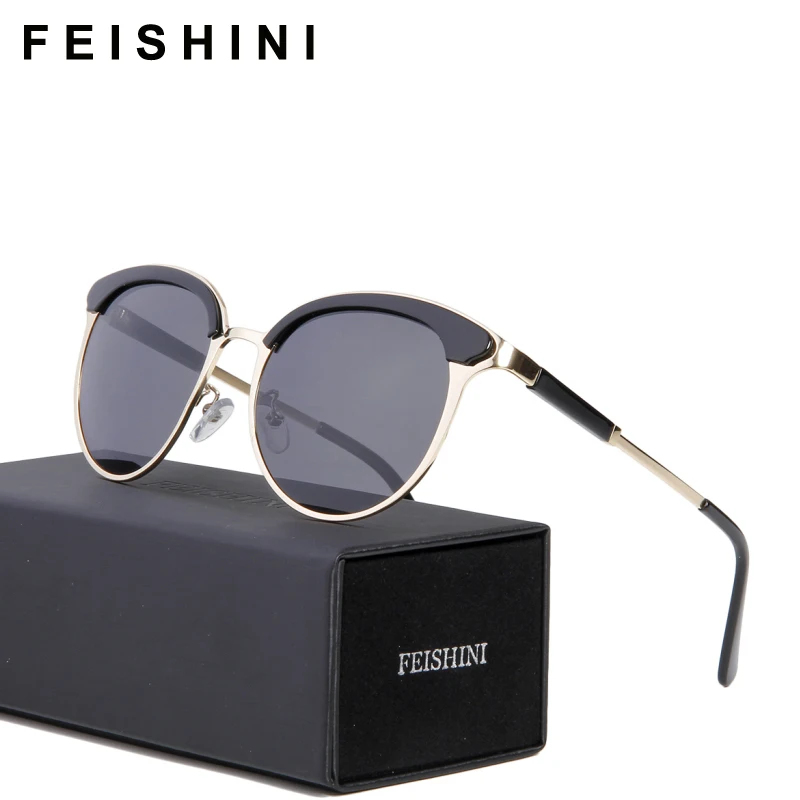 Женские винтажные солнцезащитные очки кошачий глаз|oculos sunglasses|polarized sunglasses womenpolarized