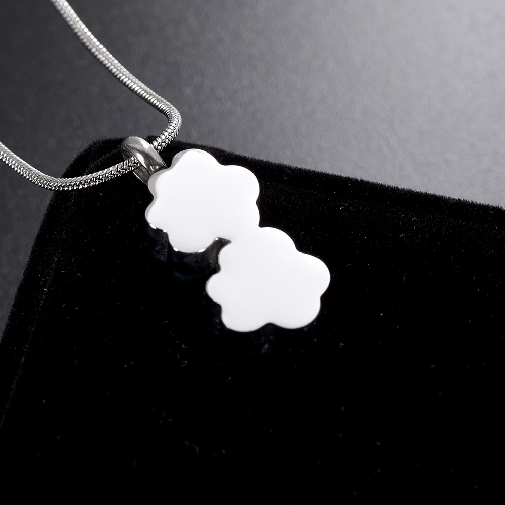 JJ9955 Double Dog/Cat Paw Stainless Steel Memorial Urn Jewelry Engravable Animal Keespake Cremation Pendant For Ashes Necklace
JJ9955 Double Dog/Cat Paw Stainless Steel Memorial Urn Jewelry Engravable Animal Keespake Cremation Pendant For Ashes Necklace