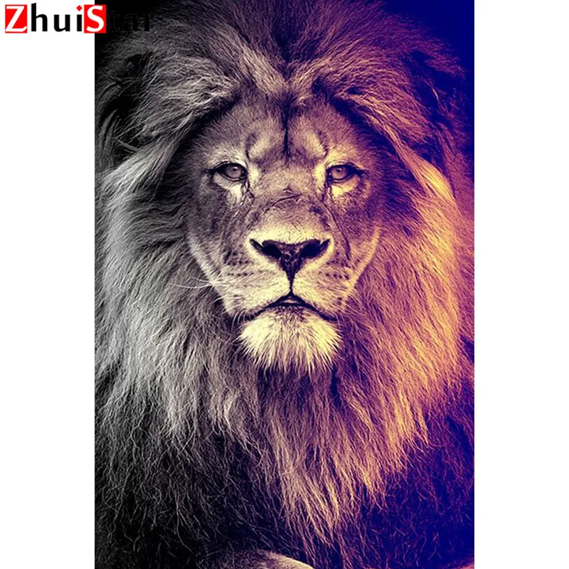Full square 5D DIY animal lion diamond embroidery crafts diamond painting cross stitch mosaic home decoration wall stickers ZWQ
Full square 5D DIY animal lion diamond embroidery crafts diamond painting cross stitch mosaic home decoration wall stickers ZWQ