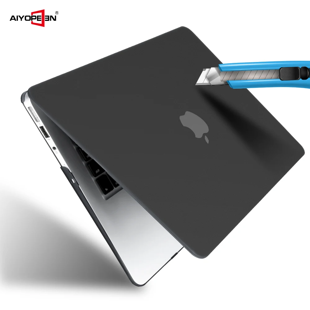 Чехол для MacBook Air 13 11 pro retina 12 15 жесткий матовый прозрачный чехол с сенсорной