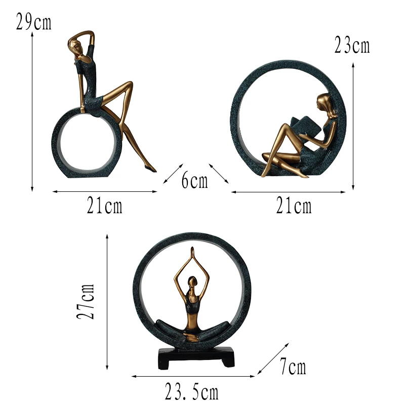 European and American style Creative Simple Yoga Decoration Crafts Zen Small People Wine Cabinet Parlor TV cabinet Decoration
European and American style Creative Simple Yoga Decoration Crafts Zen Small People Wine Cabinet Parlor TV cabinet Decoration