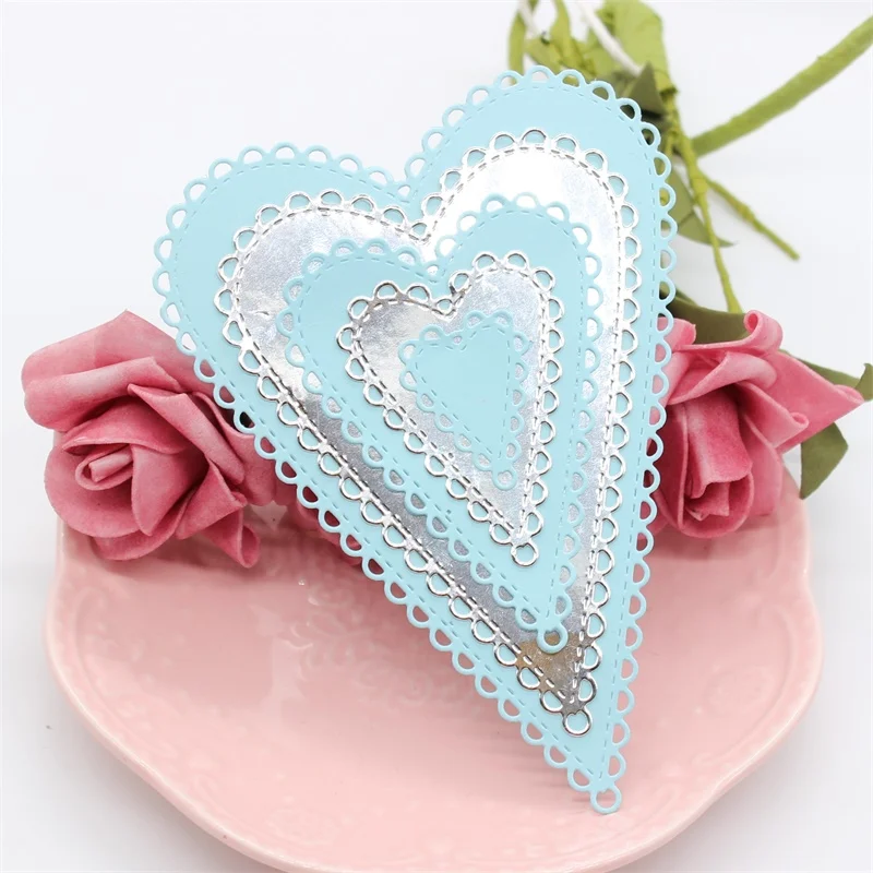 YPP CRAFT Lace Heart Frame Metal Cutting Dies Stencils for DIY Scrapbooking/photo album Decorative Embossing DIY Paper Cards
YPP CRAFT Lace Heart Frame Metal Cutting Dies Stencils for DIY Scrapbooking/photo album Decorative Embossing DIY Paper Cards