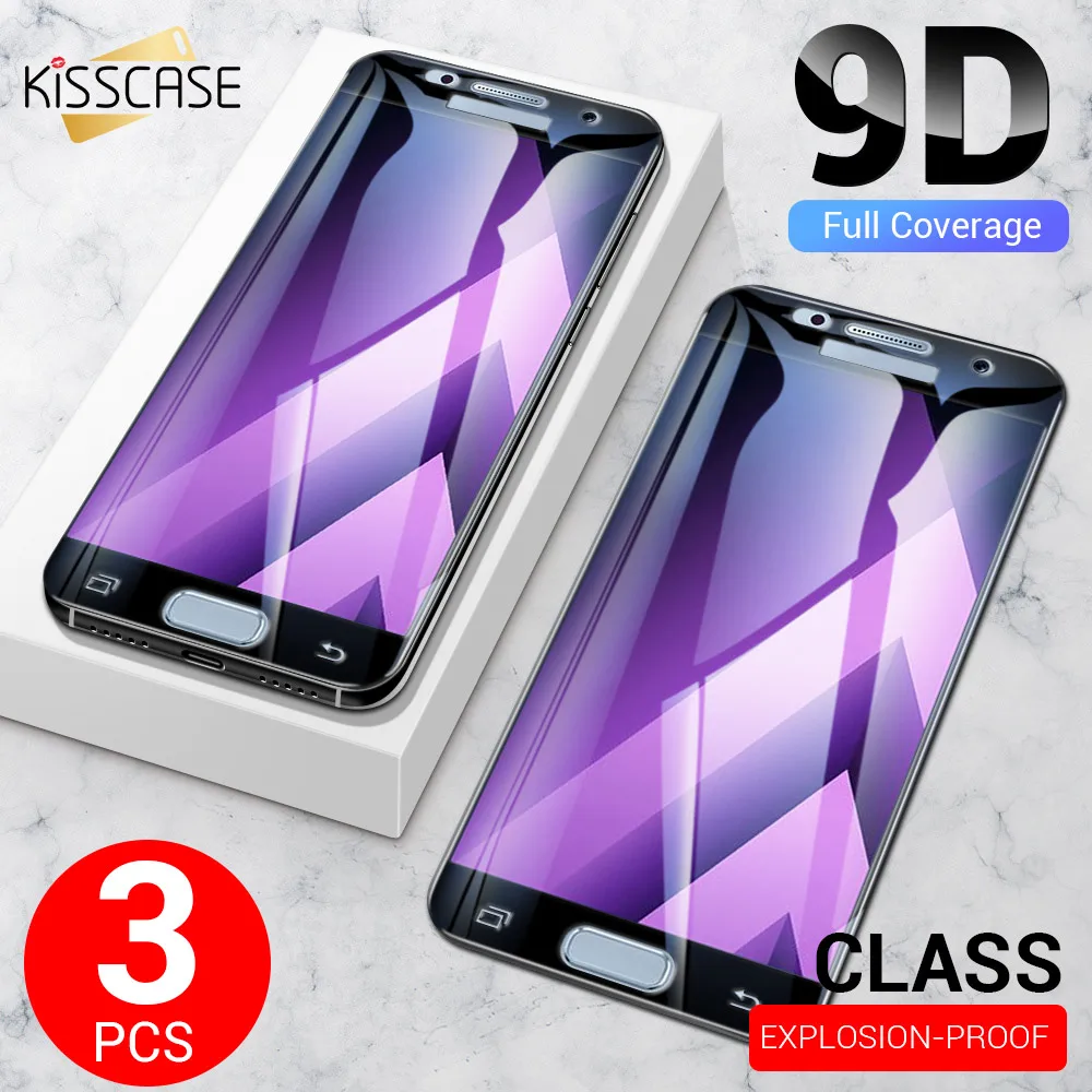 Закаленное стекло для Samsung Galaxy A90 A70 A50 A30 3 шт.|Защитные стёкла и плёнки телефонов| |
