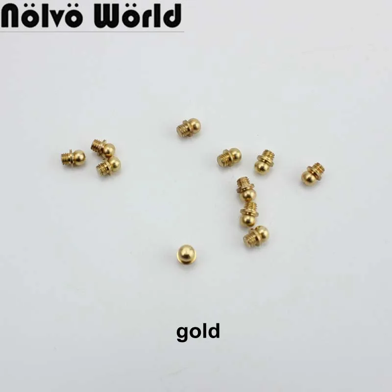 100pcs Wallet metal buckle hardware accessories bag buckle small round head rivet screw clasp monk head rivet
100pcs Wallet metal buckle hardware accessories bag buckle small round head rivet screw clasp monk head rivet