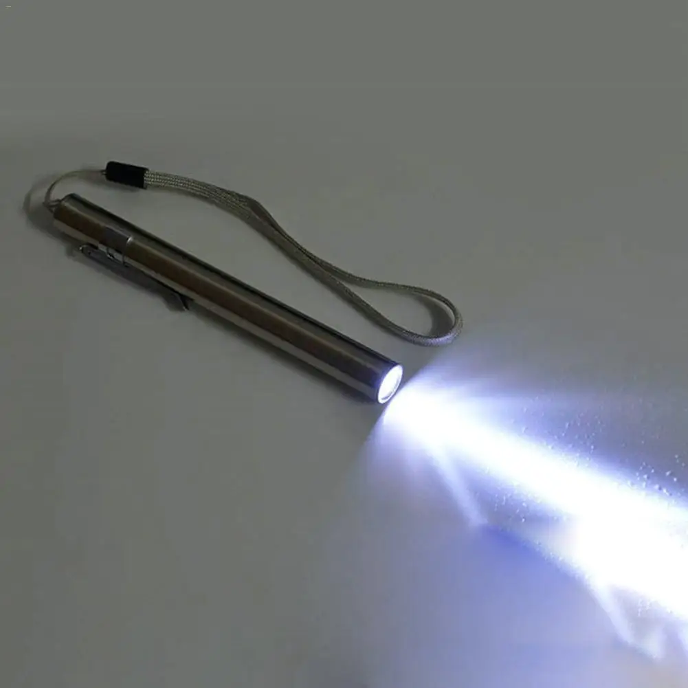 Portable USB Flashlight Rechargeable LED Flashlights Waterproof Mini Torch Keychain Lamp 12.9*1.2cm for Doctors Nurse | Лампы и