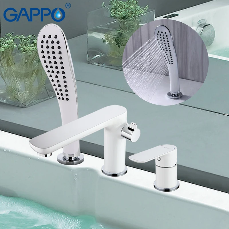 

Gappo New shower set waterfall bathtub sink faucet water mixer bathroom shower faucet bath shower set taps torneira grifo G1148