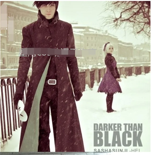 Anime Darker Than Black Hei Cosplay Costume For Women/Men Carnaval Disfraces Adult Suit Bib And Tucker+Cap+Wig
Anime Darker Than Black Hei Cosplay Costume For Women/Men Carnaval Disfraces Adult Suit Bib And Tucker+Cap+Wig