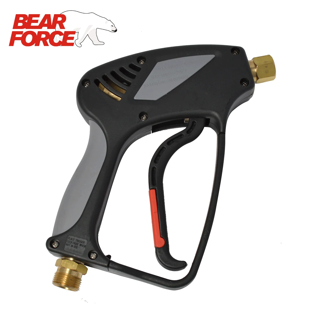 Водяной пистолет высокого давления 280bar 4000psi M22 Male + G1/4 Female для профессиональных электрических бензиновых моек высокого давления
Водяной пистолет высокого давления 280bar 4000psi M22 Male + G1/4 Female для профессиональных электрических бензиновых моек высокого давления