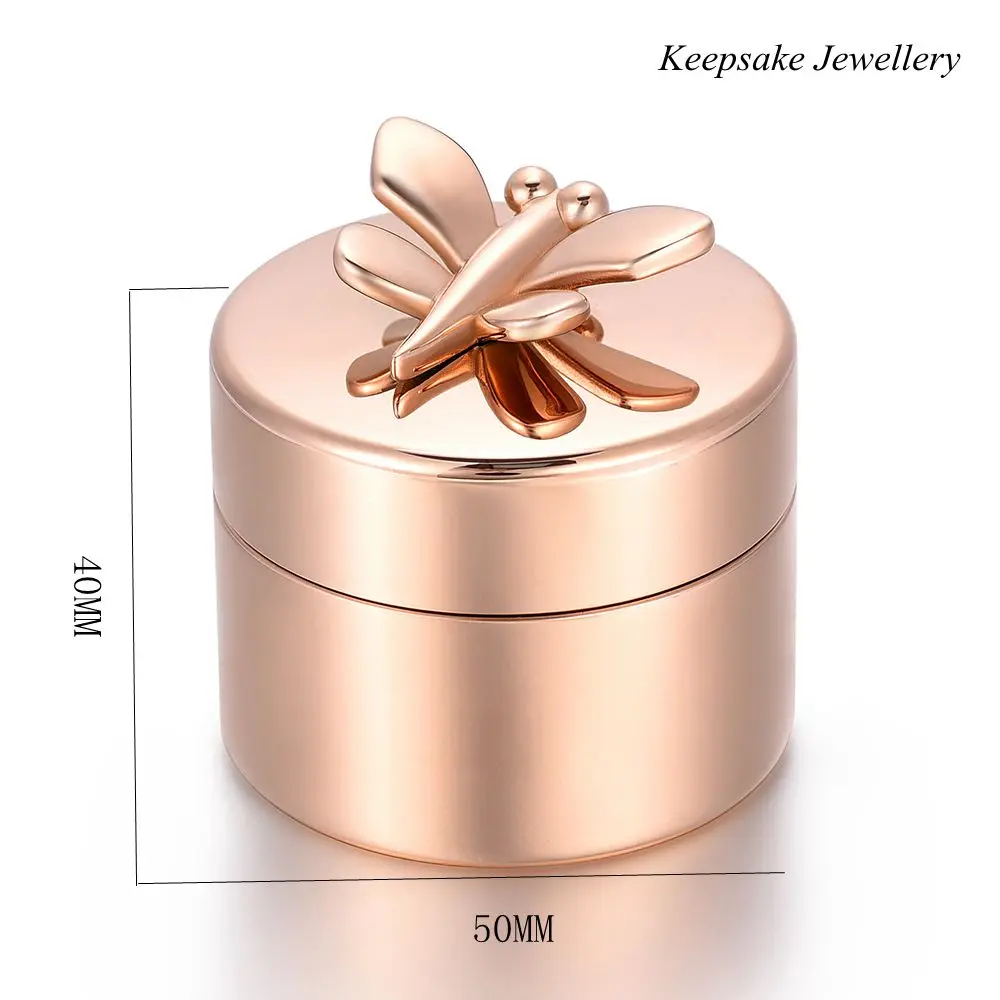 KSJ03 Adult Cremation Mini Urn For Loved Ones Ashes - Butterfly Charm Rest on Cremation Jewelry Funeral Locket Memorial Casket
KSJ03 Adult Cremation Mini Urn For Loved Ones Ashes - Butterfly Charm Rest on Cremation Jewelry Funeral Locket Memorial Casket