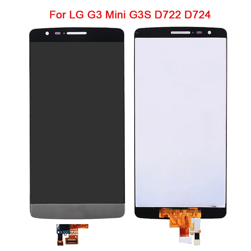 Replacement Parts LCDs For LG G3 Mini D722 D724 D725 D728 D729 IS660 LCD Display Touch Screen Digitizer Full Assembly
Replacement Parts LCDs For LG G3 Mini D722 D724 D725 D728 D729 IS660 LCD Display Touch Screen Digitizer Full Assembly