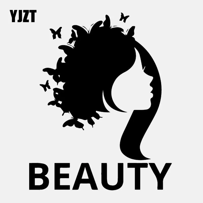 YJZT 13.6CM*16.9CM Vinyl Decal Beauty Girl Butterfly Car Stickers Black/Silver C24-0238
YJZT 13.6CM*16.9CM Vinyl Decal Beauty Girl Butterfly Car Stickers Black/Silver C24-0238