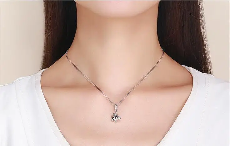 New Design 925 Sterling Silver 3D Cute Animal Pig Pendant Charms Fit DIY Bracelet Necklace with Accessories Jewelry Making Gift
New Design 925 Sterling Silver 3D Cute Animal Pig Pendant Charms Fit DIY Bracelet Necklace with Accessories Jewelry Making Gift