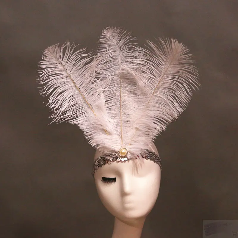 Halloween costumes cosplay stage fashion show carnival costume Latin American headdress Indian ostrich cosplay feather headpiece
Halloween costumes cosplay stage fashion show carnival costume Latin American headdress Indian ostrich cosplay feather headpiece