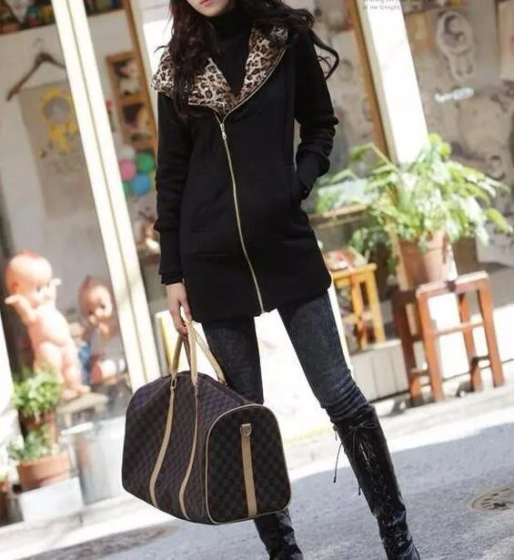 2017 Spring Autumn Winter clear Sale! ZANZEA Fashion Women Leopard Coat Warm Zipper Hoodie Sweatshirts Outerwear 3 Color
2017 Spring Autumn Winter clear Sale! ZANZEA Fashion Women Leopard Coat Warm Zipper Hoodie Sweatshirts Outerwear 3 Color