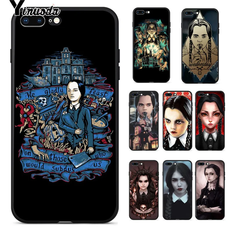 Yinuoda Wednesday Addams Family Luxury High-end Protector Case for iPhone 8 7 6 6S Plus 5 5S SE XR X XS MAX Coque Shell
Yinuoda Wednesday Addams Family Luxury High-end Protector Case for iPhone 8 7 6 6S Plus 5 5S SE XR X XS MAX Coque Shell