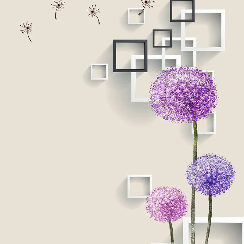 Wallpapers YOUMAN Factory 3D Flower Custom Photo Mural Wall Paper Modern Minimalist Style Dandelion TV Wall For Livingroom
Wallpapers YOUMAN Factory 3D Flower Custom Photo Mural Wall Paper Modern Minimalist Style Dandelion TV Wall For Livingroom