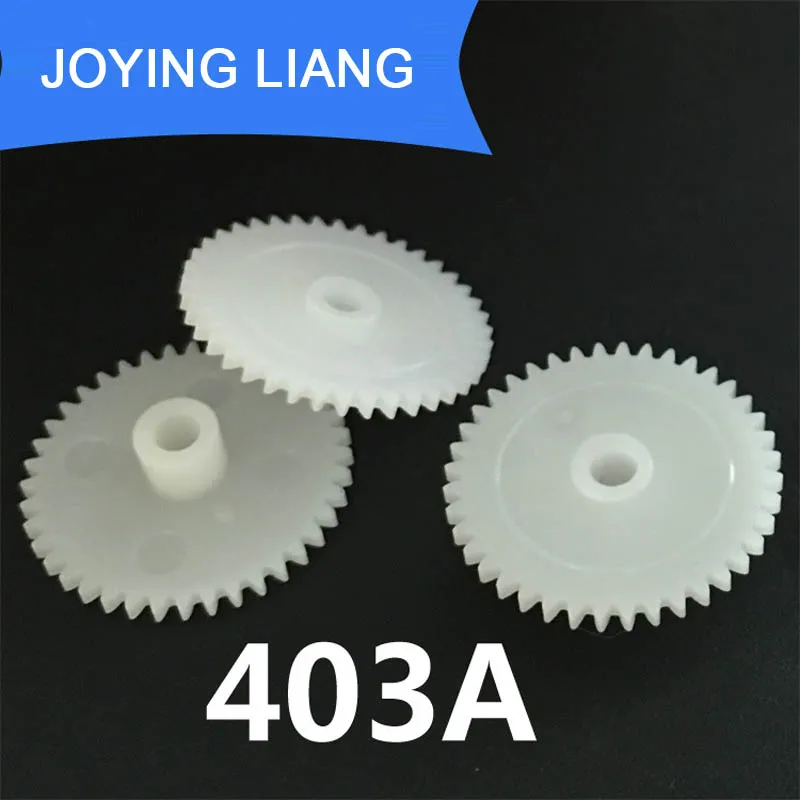 403A 0.5M 40 Teeth 3mm Shaft Tight Pom Plastic Pinion Gear Toy Model Gear (2000pcs/lot)
403A 0.5M 40 Teeth 3mm Shaft Tight Pom Plastic Pinion Gear Toy Model Gear (2000pcs/lot)