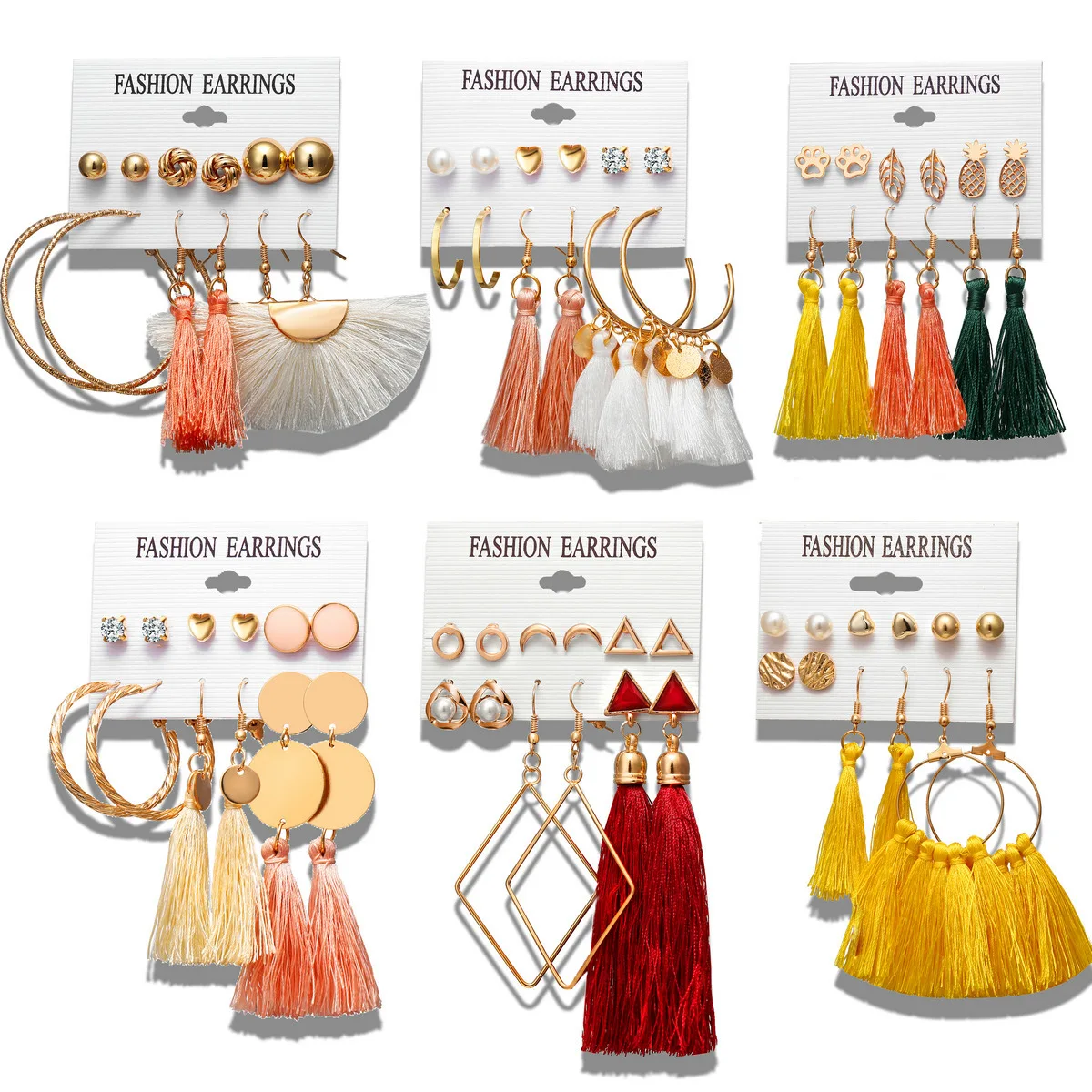 Crystal Pearl Leaves Fringe Earings Set Earing Geometric Long Dangle Tassel Earrings Sets for Women 2019 Fashion Oorbellen Gift
Crystal Pearl Leaves Fringe Earings Set Earing Geometric Long Dangle Tassel Earrings Sets for Women 2019 Fashion Oorbellen Gift