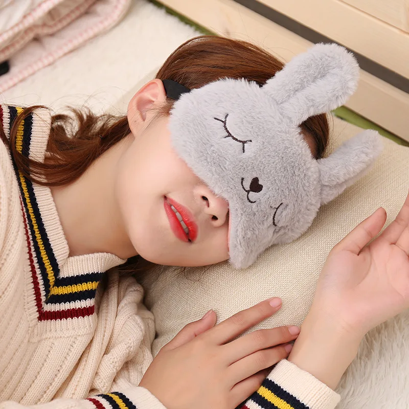 Plush Animal Eye Cover soft Sleeping Mask Eyepatch Bandage Creative Travel Relax Blindfold Rabbit Cartoon Nap Soft Eye Shade
Plush Animal Eye Cover soft Sleeping Mask Eyepatch Bandage Creative Travel Relax Blindfold Rabbit Cartoon Nap Soft Eye Shade