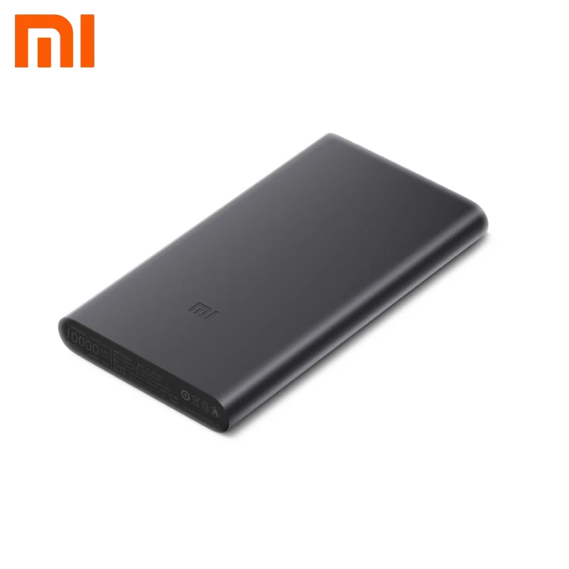 Xiaomi mi Power Bank 10000 мАч Быстрое Зарядное Устройство внешний блок батарей портативное