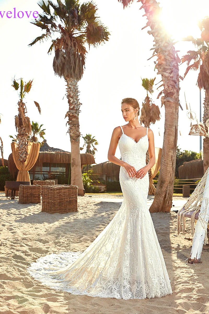 Robe de mariee New arrival 2022 Summer Beach Wedding Dress with Straps White Open Back Mermaid Wedding Dresses Vestige De Noiva
Robe de mariee New arrival 2022 Summer Beach Wedding Dress with Straps White Open Back Mermaid Wedding Dresses Vestige De Noiva