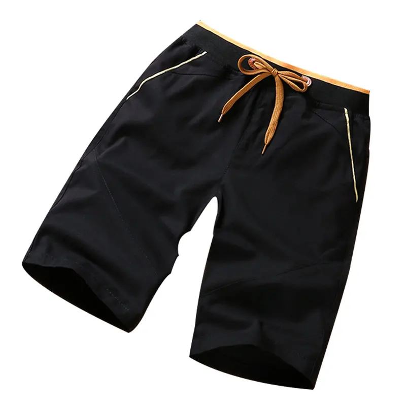 YFFUSHI 2018 Summer Mens Shorts Casual Fashion Basic Short with Pockets Loose Elastic Waist Beach | Мужская одежда