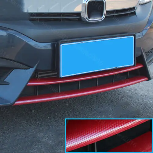 2 шт. углеродное волокно красный подходит для HONDA CIVIC 16-17 передний бампер для губ гриль накладка
2 шт. углеродное волокно красный подходит для HONDA CIVIC 16-17 передний бампер для губ гриль накладка